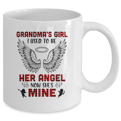 Grandma's Girl I Used To Be Her Angel Now She's Mine Mug Coffee Mug | Teecentury.com