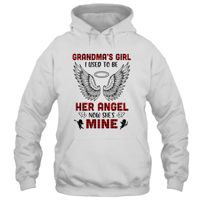 Grandma's Girl I Used To Be Her Angel Now She's Mine T-Shirt & Hoodie | Teecentury.com