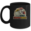 Grandmasaurus T Rex Dinosaur Grandma Saurus Family Matching Mug Coffee Mug | Teecentury.com