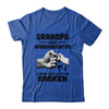 Grandpa And Granddaughter A Bond That Can't Be Broken Gift T-Shirt & Hoodie | Teecentury.com