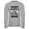 Grandpa And Granddaughter A Bond That Can't Be Broken Gift T-Shirt & Hoodie | Teecentury.com