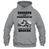 Grandpa And Granddaughter A Bond That Can't Be Broken Gift T-Shirt & Hoodie | Teecentury.com