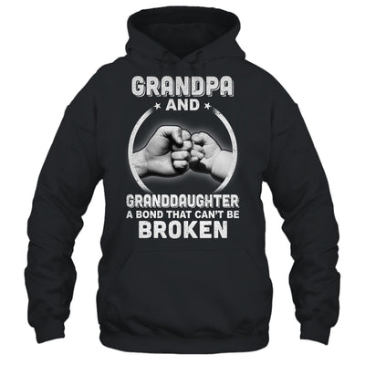 Grandpa And Granddaughter A Bond That Can't Be Broken T-Shirt & Hoodie | Teecentury.com