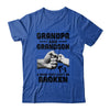 Grandpa And Grandson A Bond That Can't Be Broken Gift T-Shirt & Hoodie | Teecentury.com