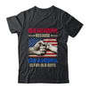 Grandpa Because Grandpa Is For Old Guys USA Flag Grandpa Shirt & Hoodie | teecentury