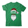 Grandpa Claus Beard Red Plaid Christmas Pajamas Xmas T-Shirt & Sweatshirt | Teecentury.com