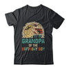 Grandpa Dinosaur Of The Birthday Boy Matching Family Shirt & Hoodie | teecentury