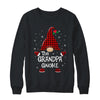 Grandpa Gnome Buffalo Plaid Matching Christmas Pajama Gift T-Shirt & Sweatshirt | Teecentury.com