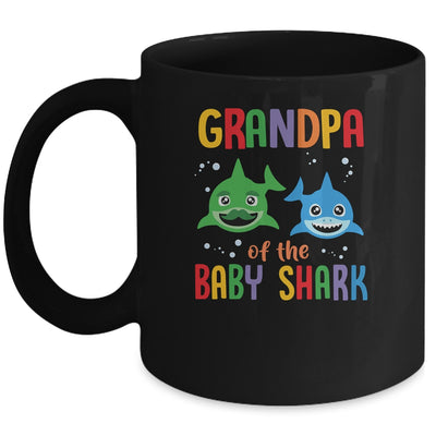 Grandpa Of The Baby Shark Birthday Grandpa Shark Mug Coffee Mug | Teecentury.com