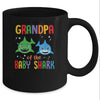 Grandpa Of The Baby Shark Birthday Grandpa Shark Mug Coffee Mug | Teecentury.com
