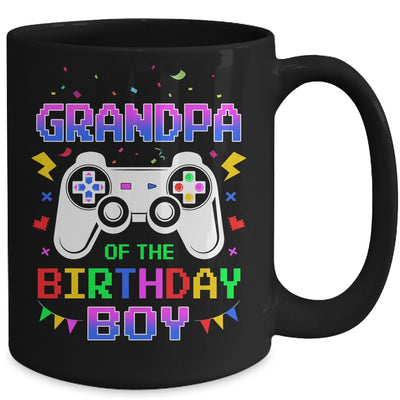 Grandpa Of The Birthday Boy Video Gamer Mug Coffee Mug | Teecentury.com