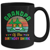 Grandpa Of The Shark Birthday Grandpa Matching Family Mug | teecentury