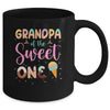 Grandpa Of The Sweet One Ice Cream 1st First Birthday Family Mug | teecentury