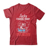 Grandpa Papa Dad Fishing For Men Lucky Fishing Funny T-Shirt & Hoodie | Teecentury.com