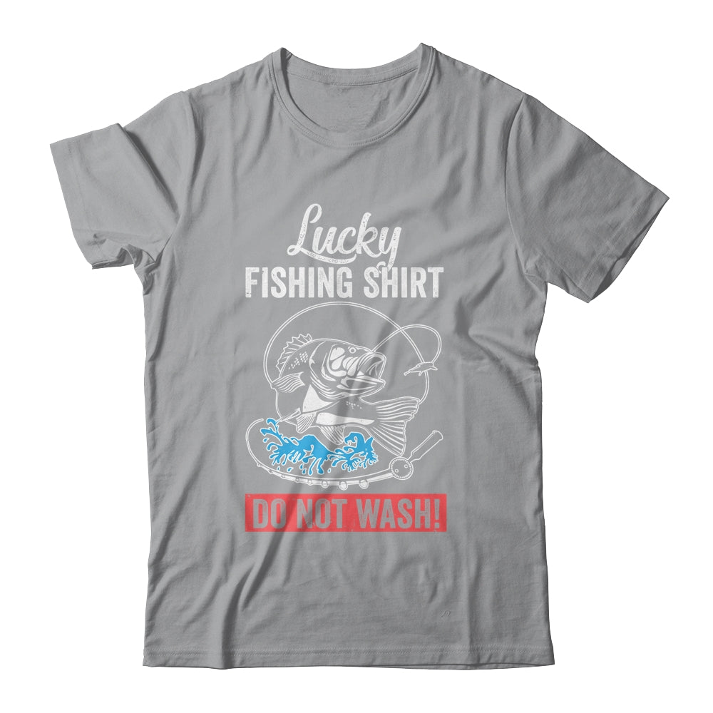 Grandpa Papa Dad Fishing For Men Lucky Fishing Funny T-Shirt & Hoodie | Teecentury.com