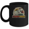 Grandpasaurus T Rex Dinosaur Grandpa Saurus Family Matching Mug Coffee Mug | Teecentury.com