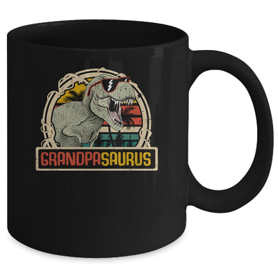 Grandpasaurus T Rex Dinosaur Grandpa Saurus Family Matching Mug Coffee Mug | Teecentury.com