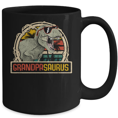 Grandpasaurus T Rex Dinosaur Grandpa Saurus Family Matching Mug Coffee Mug | Teecentury.com