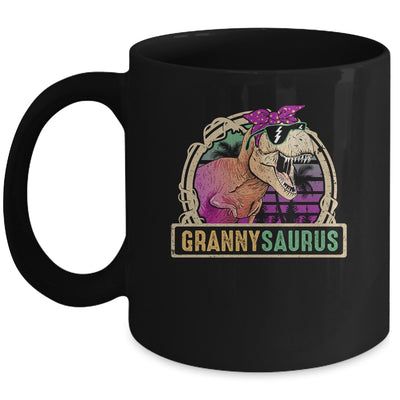 Granny Saurus Grannysaurus T Rex Dinosaur Family Matching Mug Coffee Mug | Teecentury.com