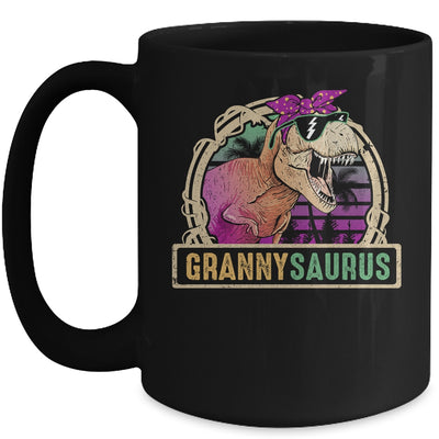 Granny Saurus Grannysaurus T Rex Dinosaur Family Matching Mug Coffee Mug | Teecentury.com