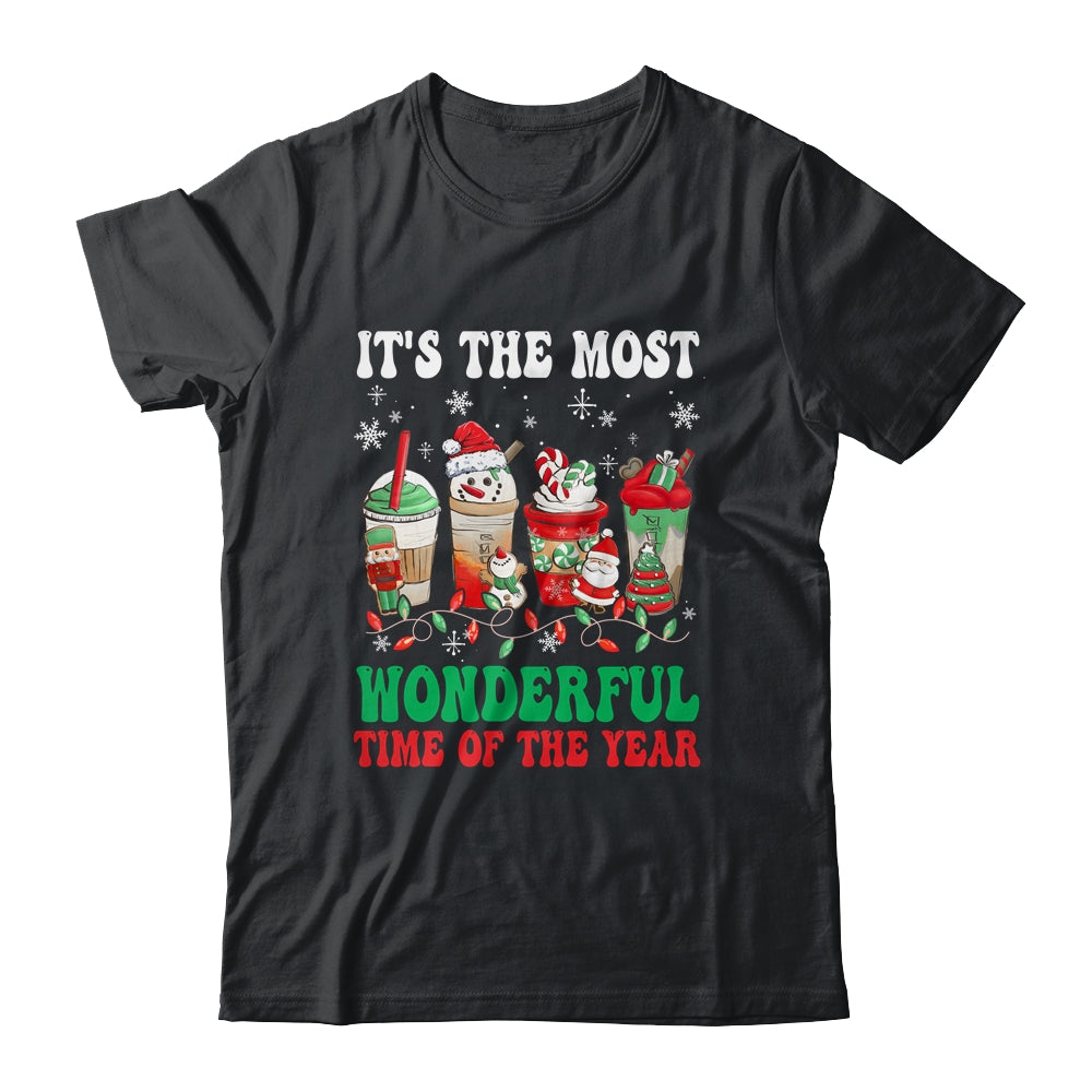 Groovy Christmas It's The Most Wonderful Time Of The Year Shirt & Sweatshirt | teecentury