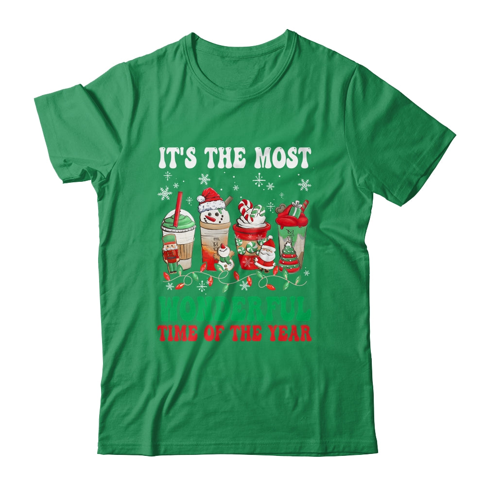 Groovy Christmas It's The Most Wonderful Time Of The Year Shirt & Sweatshirt | teecentury