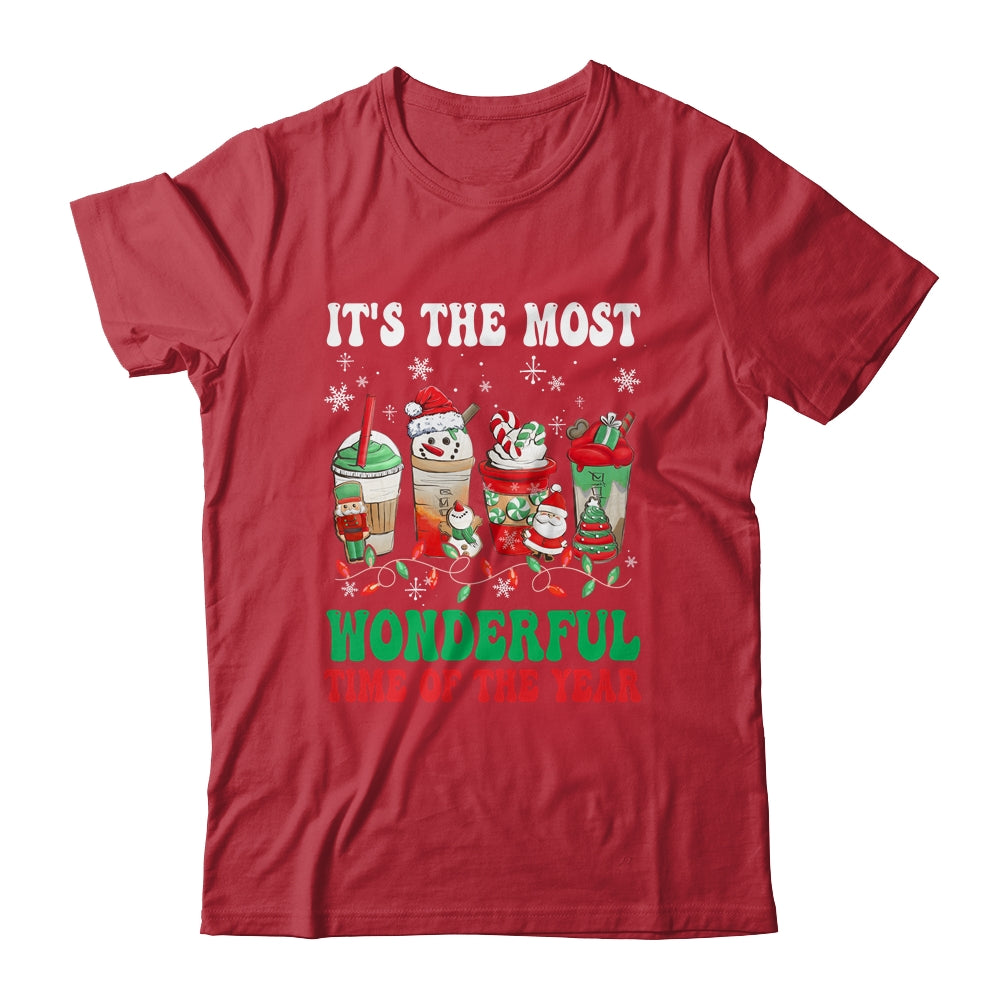 Groovy Christmas It's The Most Wonderful Time Of The Year Shirt & Sweatshirt | teecentury