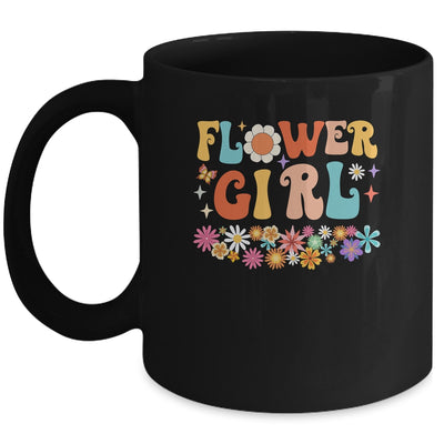 Groovy Flower Girl A Bridesmaid Proposal Flower Girl Mug | teecentury