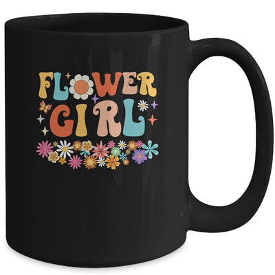Groovy Flower Girl A Bridesmaid Proposal Flower Girl Mug | teecentury