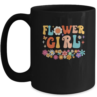 Groovy Flower Girl A Bridesmaid Proposal Flower Girl Mug | teecentury