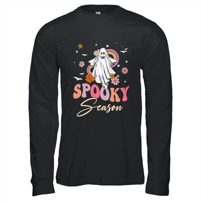 Groovy Ghost Spooky Season Funny Retro Halloween Costume Shirt & Hoodie | teecentury