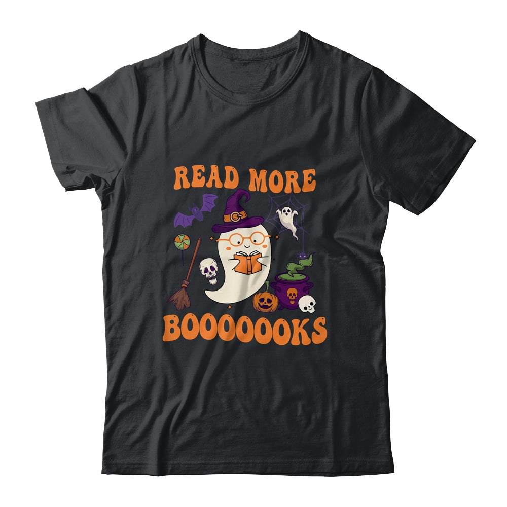 Groovy Halloween Read More Books Cute Boo Read A Book Shirt & Hoodie | teecentury