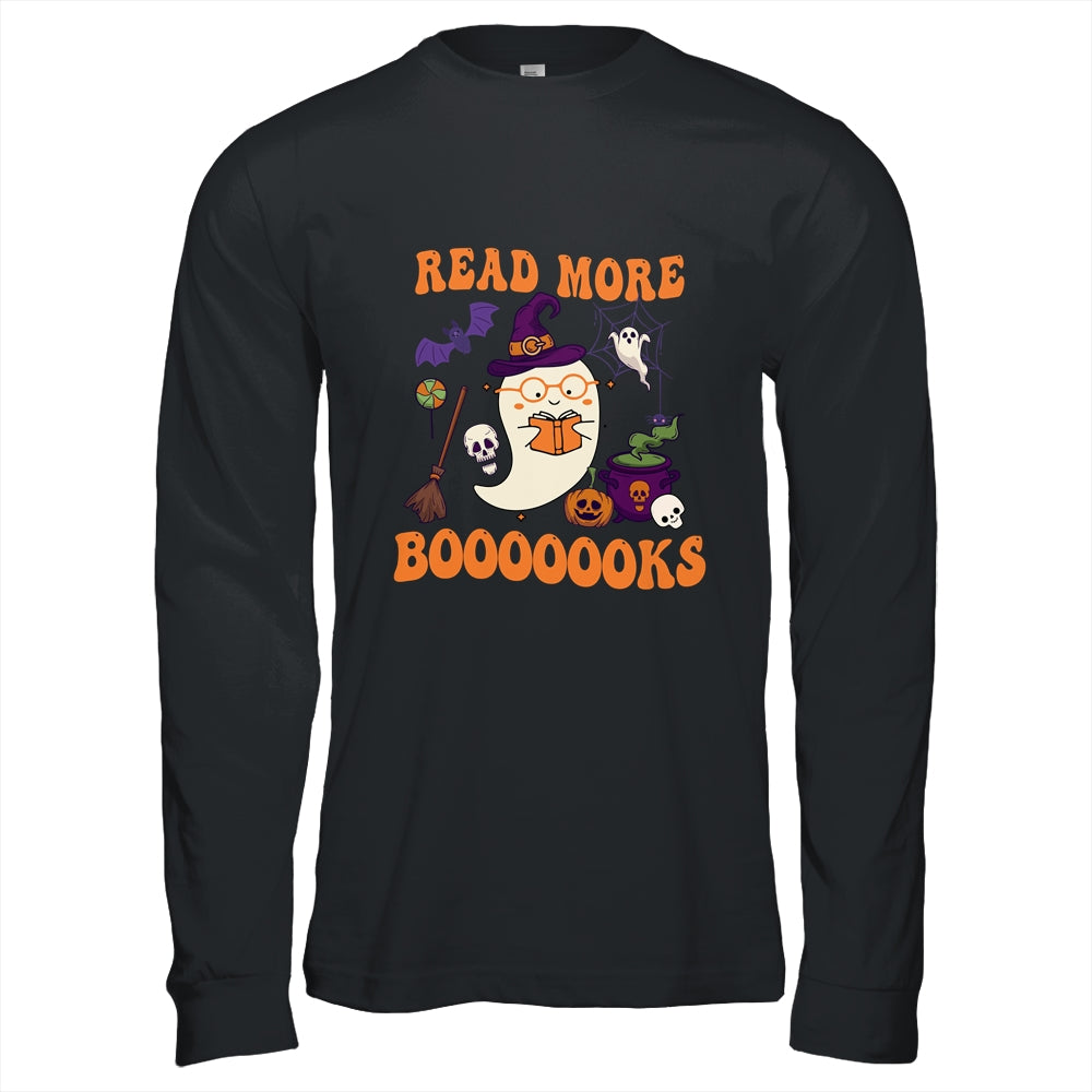 Groovy Halloween Read More Books Cute Boo Read A Book Shirt & Hoodie | teecentury