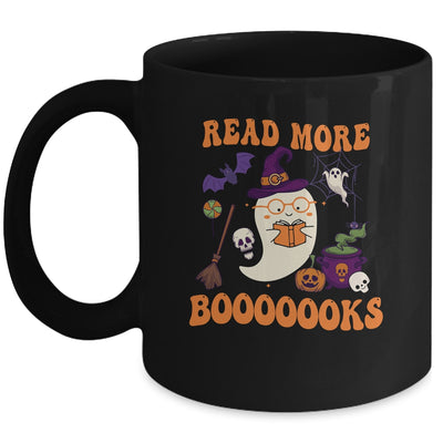 Groovy Halloween Read More Books Cute Boo Read A Book Mug | teecentury
