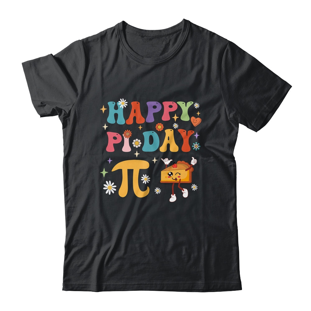Groovy Happy Pi Day Mathematics Math Teacher Pi Day 314 Shirt
