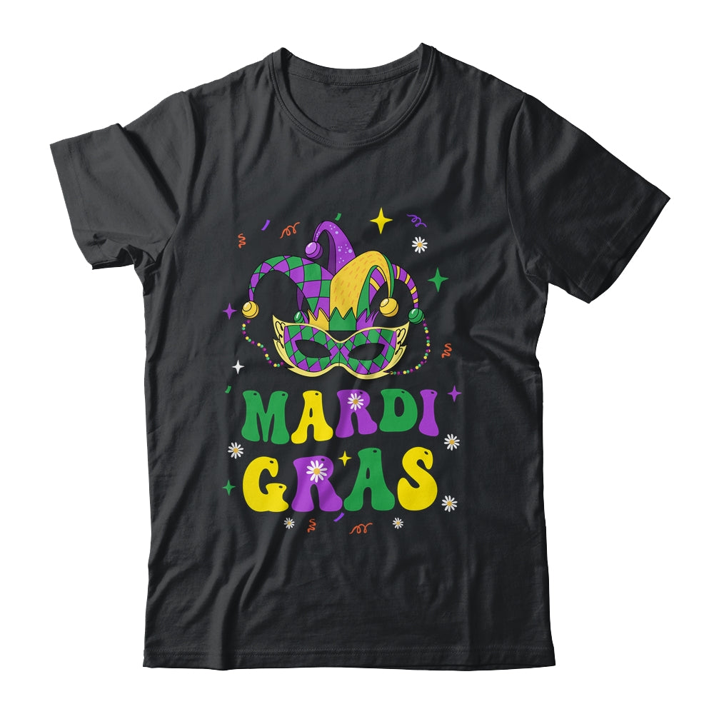 Groovy Mardi Gras Party Festival Kids Men Women Outfit Shirt & Tank Top | teecentury
