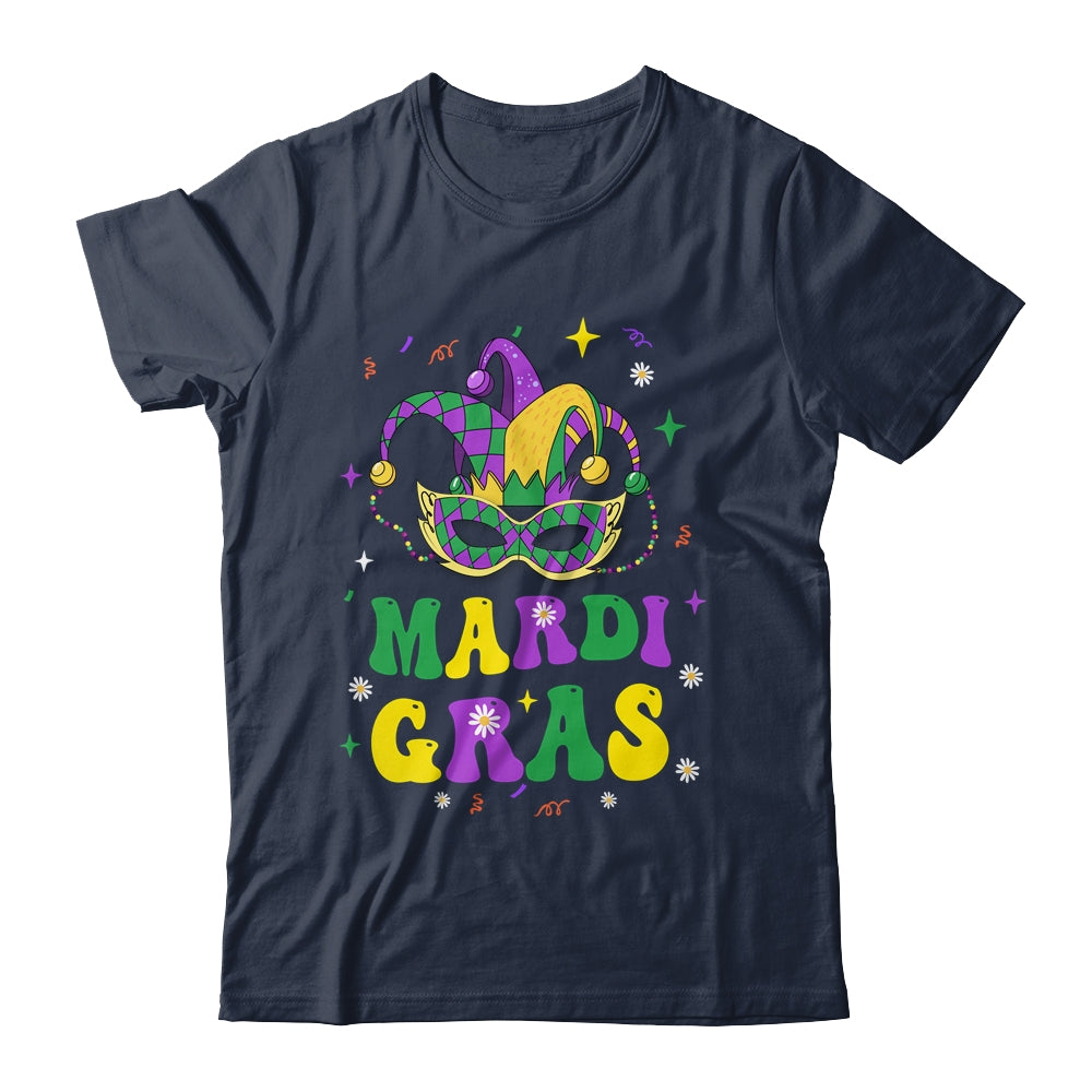 Groovy Mardi Gras Party Festival Kids Men Women Outfit Shirt & Tank Top | teecentury