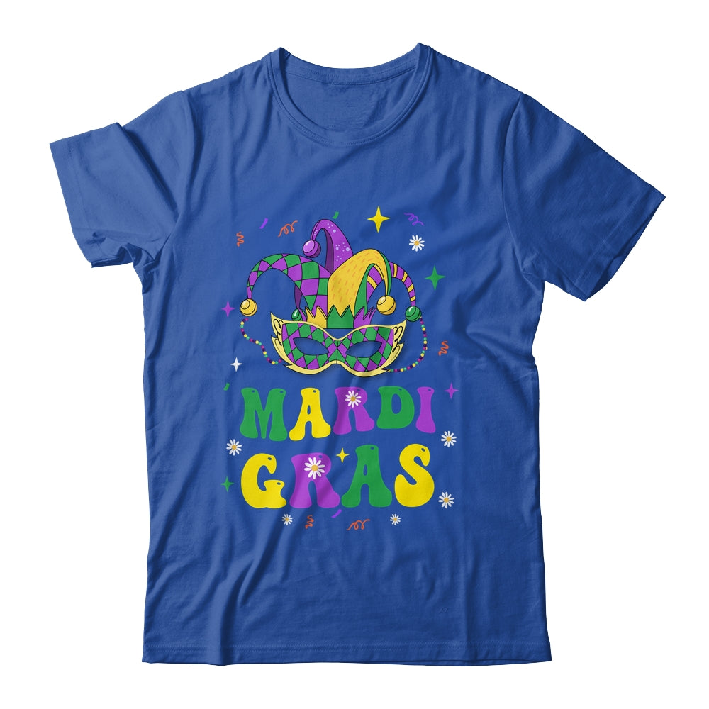 Groovy Mardi Gras Party Festival Kids Men Women Outfit Shirt & Tank Top | teecentury