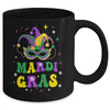 Groovy Mardi Gras Party Festival Kids Men Women Outfit Mug | teecentury