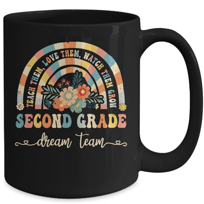 Groovy Second Grade Dream Team Retro Back To School Teachers Mug | teecentury