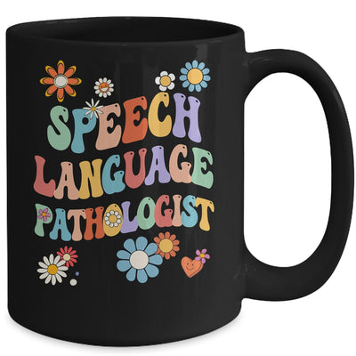 Groovy Speech Language Pathologist SLP Your Words Matters Mug | teecentury