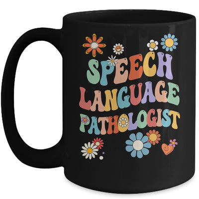 Groovy Speech Language Pathologist SLP Your Words Matters Mug | teecentury