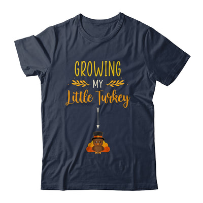 Growing My Turkey Thanksgiving Pregnancy Announcement T-Shirt & Hoodie | Teecentury.com