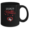 Growing My Valentine Pregnancy New Mom Valentines Day Mug Coffee Mug | Teecentury.com