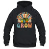 Growth Mindset Positive Retro Teachers Back To School Groovy Shirt & Hoodie | teecentury