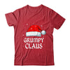 Grumpy Claus Santa Hat Christmas Gift Family Matching T-Shirt & Sweatshirt | Teecentury.com