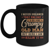 Grumpy Grandpa Old Man Joke Sarcastic Humor Saying Fathers Mug | teecentury