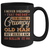 Grumpy Grandpa Old Man Joke Sarcastic Humor Saying Fathers Mug | teecentury