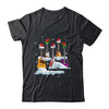 Guitar Santa Hat Christmas Tree Funny Music Loves Xmas T-Shirt & Sweatshirt | Teecentury.com