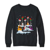 Guitar Santa Hat Christmas Tree Funny Music Loves Xmas T-Shirt & Sweatshirt | Teecentury.com